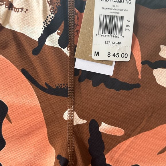 Adidas H.RDY Camo Tig Tights M Cream White - Picture 4 of 11